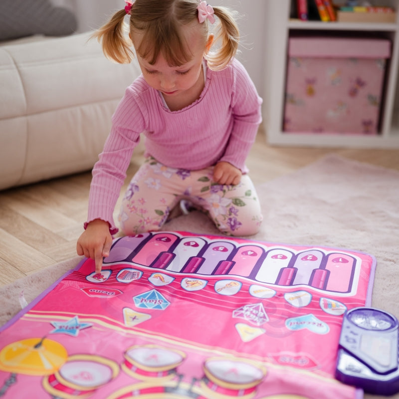 WOOPIE Grote Muziekmat voor kinderen met Interactieve Drums en Piano