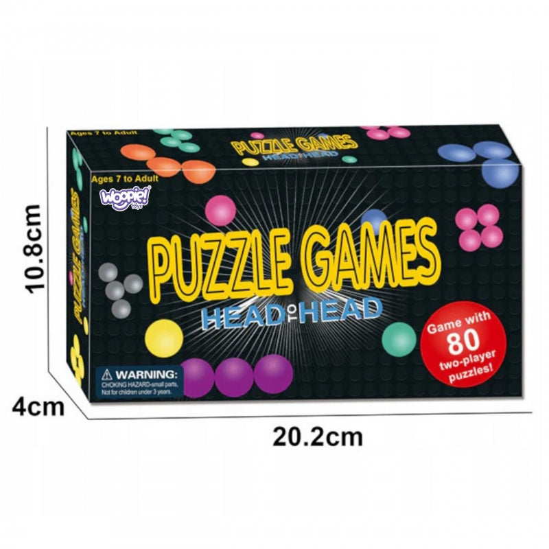 WOOPIE IQ Strategie Spel met 80 uitdagingen voor 2 spelers