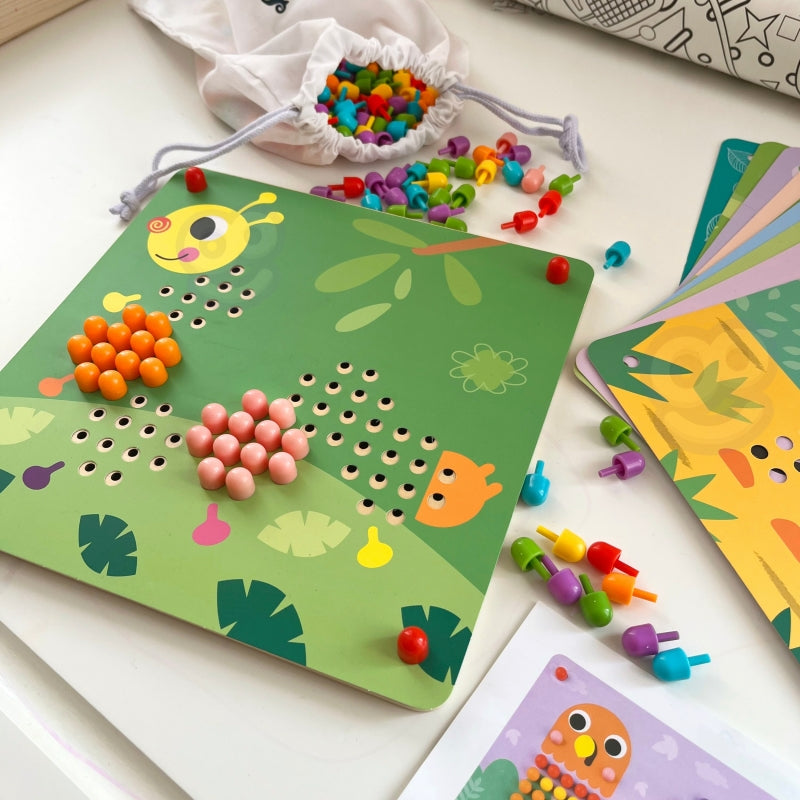 TOOKY TOY Puzzel met Prikpennen en Stekkers