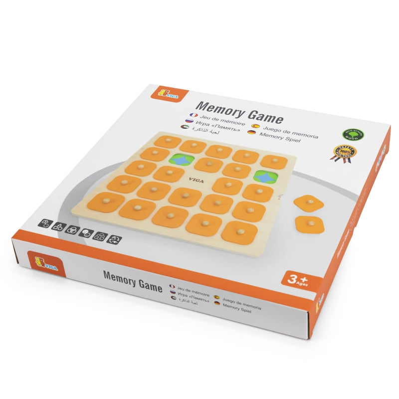 VIGA Memoriespel - Raad de plaatjes - 10 kaarten XL
