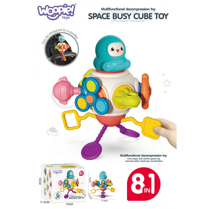 WOOPIE BABY Sensorische speelgoed Kubus - Montessori speelgoed