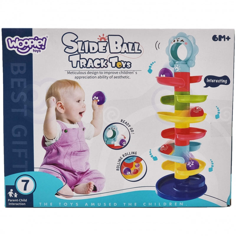 WOOPIE BABY Kogelbaan, spiraalbaan inclusief 2 Ballen