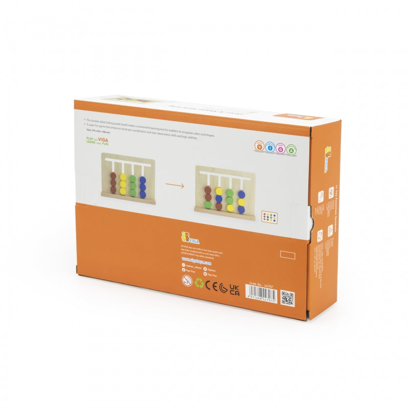 VIGA Kleur- en Vormpuzzel spel