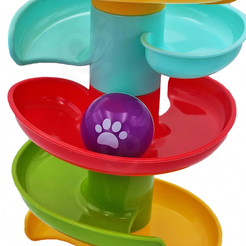WOOPIE BABY Kogelbaan, spiraalbaan inclusief 2 Ballen