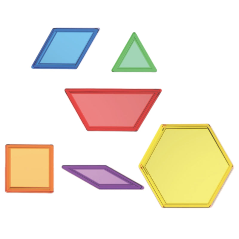 MASTERKIDZ Tangram Mozaïekblokkenset - 140 stuks