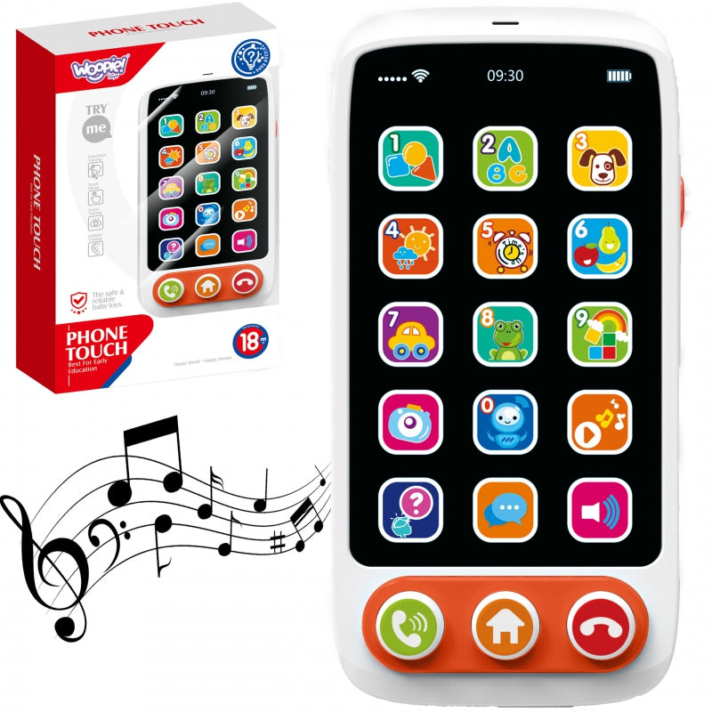 WOOPIE Baby Interactieve Telefoon - Smartphone voor Kinderen (Engelstalig)
