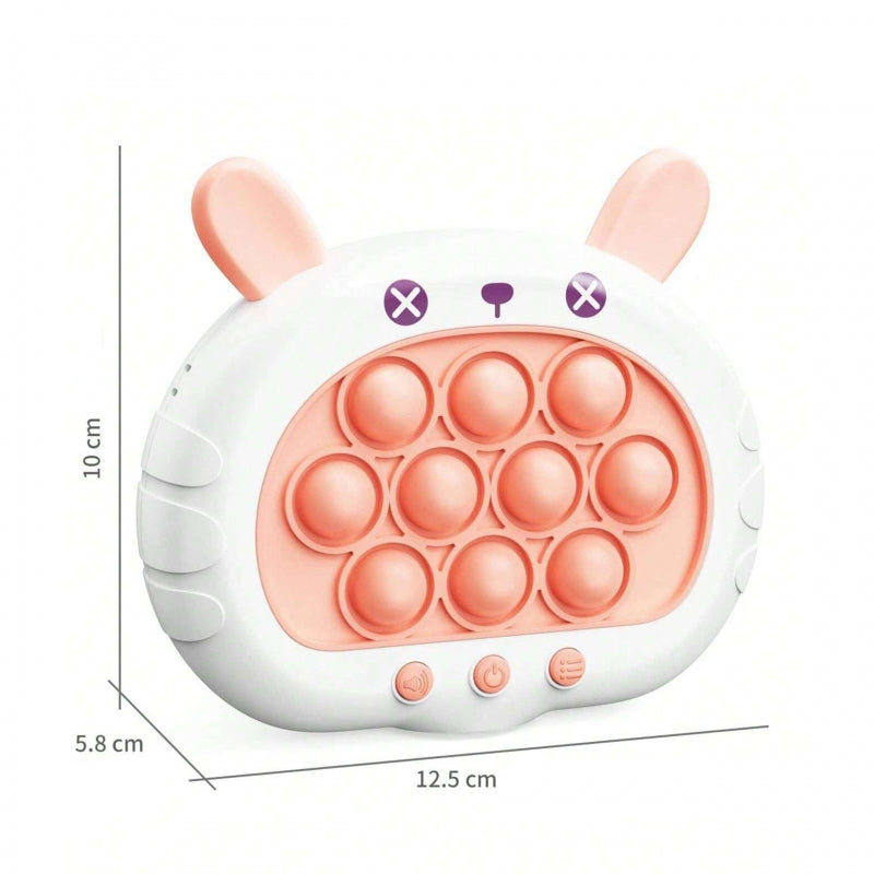 WOOPIE Fidget POP IT spel - Elektrisch Antistress Behendigheidsspel - Konijntje