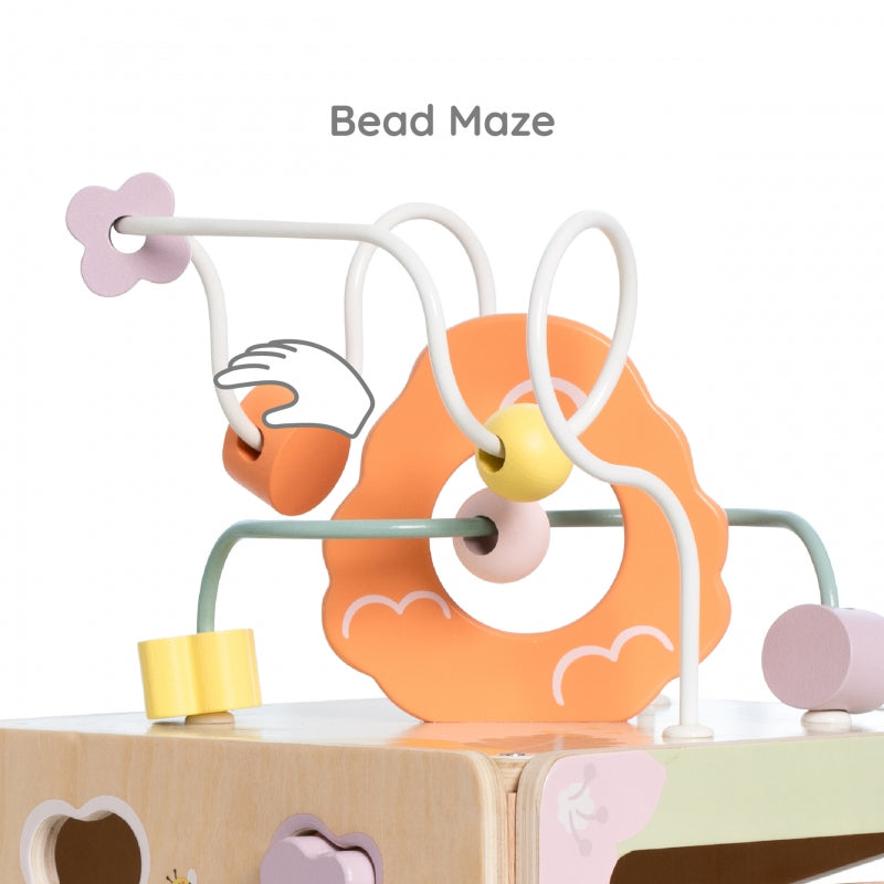 CLASSIC WORLD Houten sensorische educatieve activiteitendoos