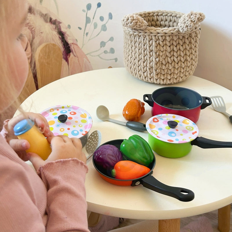 WOOPIE XXL Speelgoed Keuken set - Chef -  Keukentoebehoren en Accessoires – 22 stuks