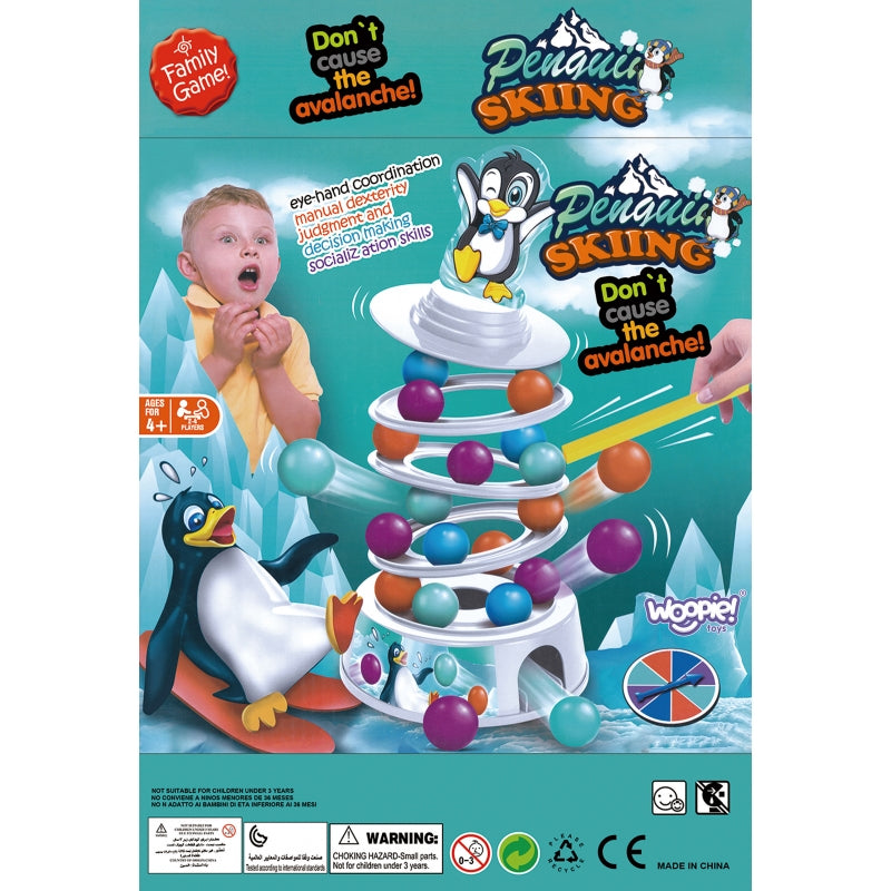 WOOPIE Pinguïn op de Toren Behendigheidsspel
