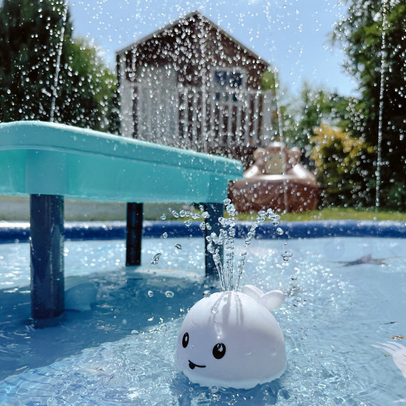 WOOPIE BABY Bad Speelgoed Walvis Spuitende Water Fontein LED