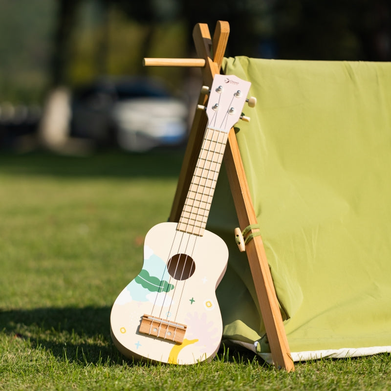 CLASSIC WORLD Houten Gitaar voor Kinderen - Roze