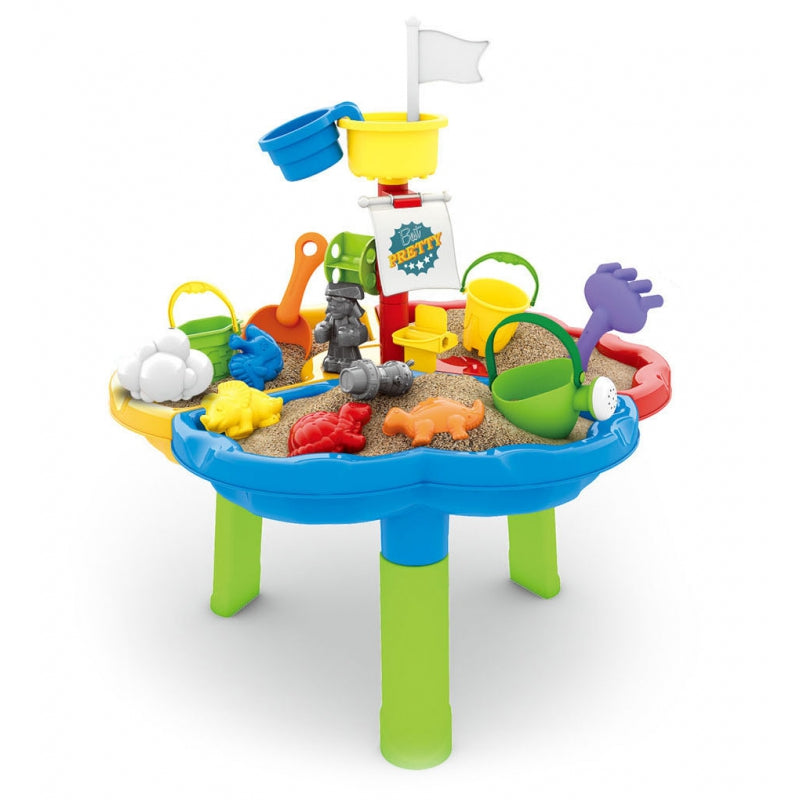 WOOPIE Speelgoed Water- en Zandtafel Piratenschip 13 stuks