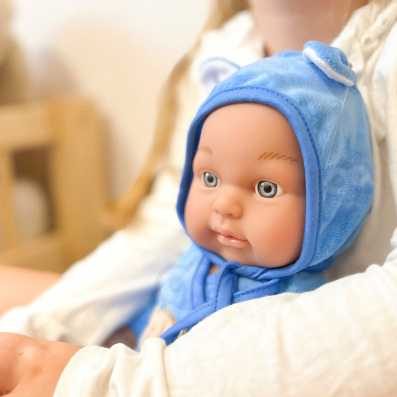 WOOPIE Babypop in Teddybeerpakje 46 cm