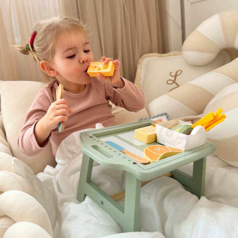 WOOPIE Ontbijt set en Restaurant met dienblad en accessoires
