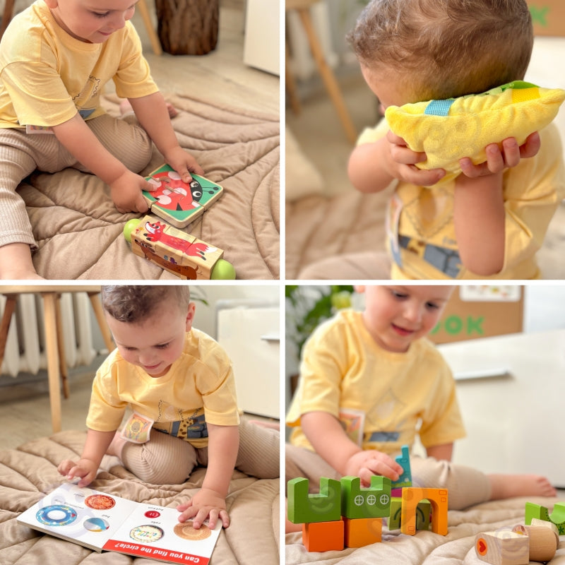 TOOKY TOY Baby/Peuter Speelbox 7-in-1 voor 22-24 Maanden XXL