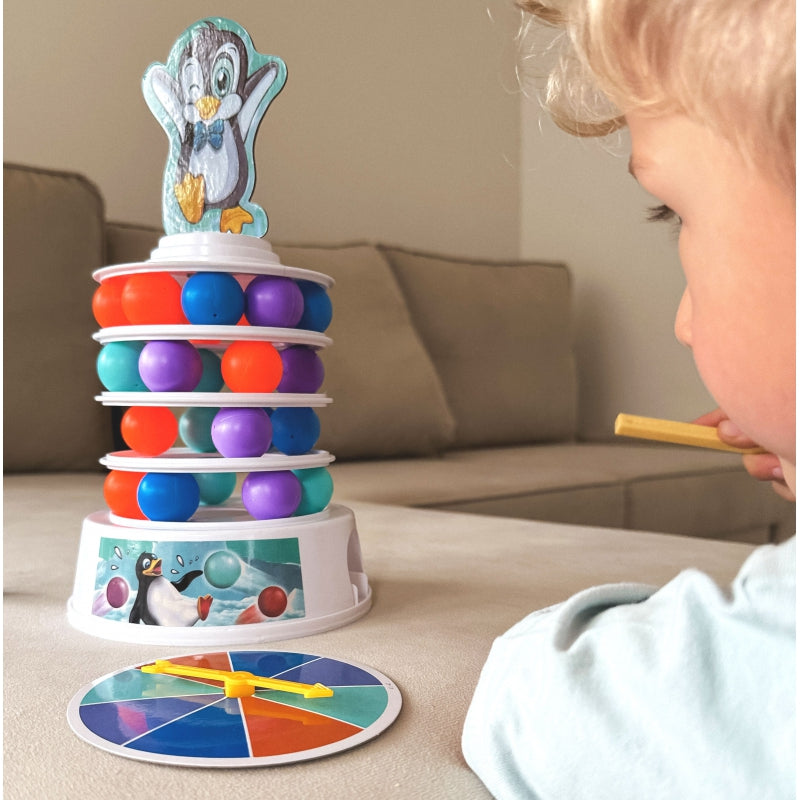 WOOPIE Pinguïn op de Toren Behendigheidsspel