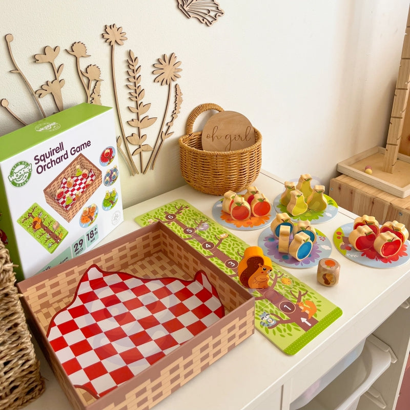 WOOPIE GREEN Houten Eekhoorn Bordspel - FSC gercertificeerd