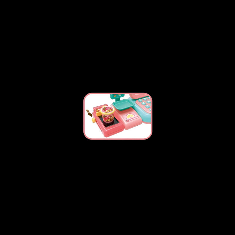 WOOPIE Speelgoedkassa voor Kinderen Incl. Scanner, Weegschaal, Microfoon en 24 Accessoires