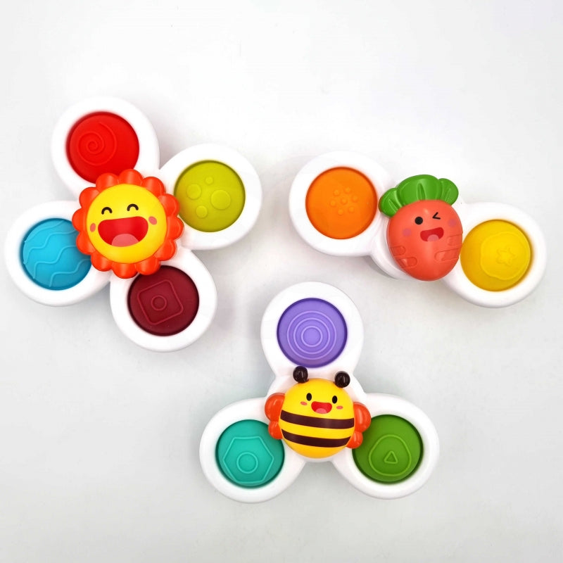 WOOPIE BABY 3-in-1 Fidget Spinner - Sensorisch Speelgoed - Educatief