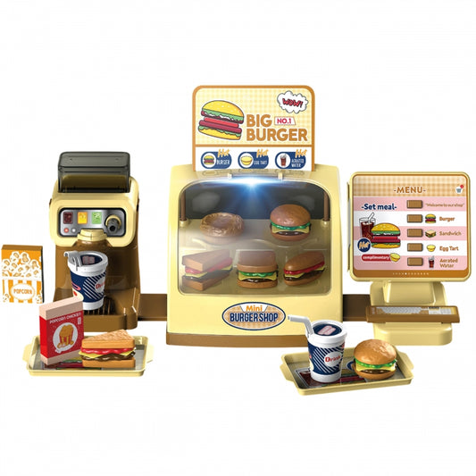 WOOPIE Speelgoed Winkel, Restaurant, Fastfood,  Mini Burger Shop
