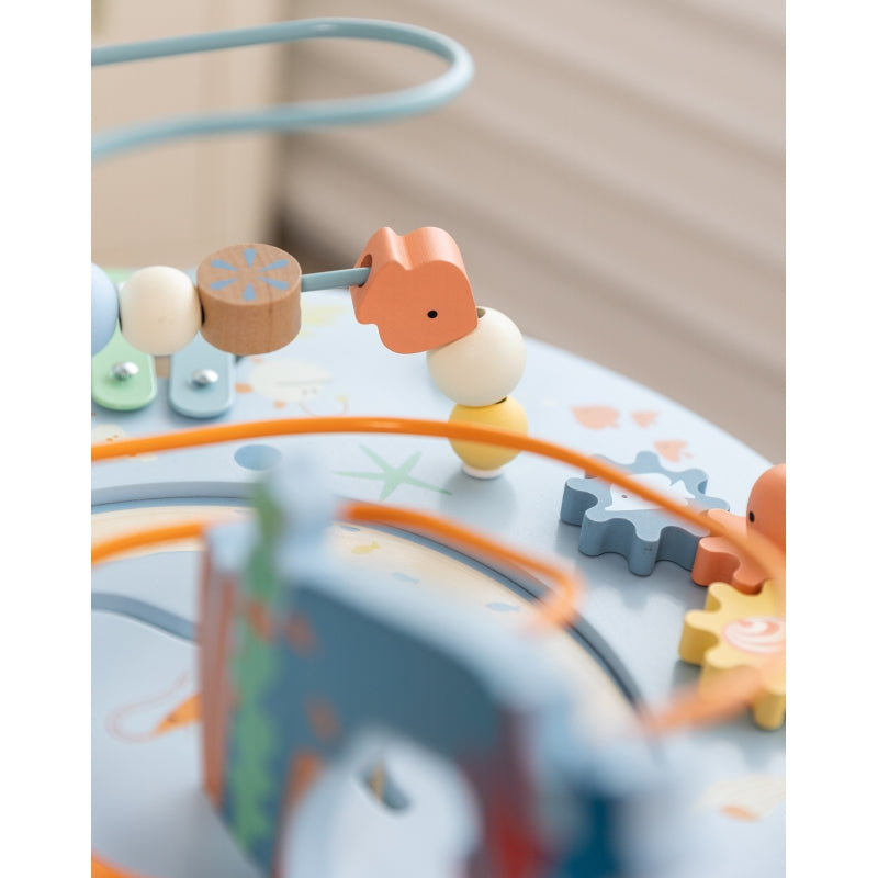 CLASSIC WORLD Houten Activiteitentafel "Sea Life" Thema met geluid