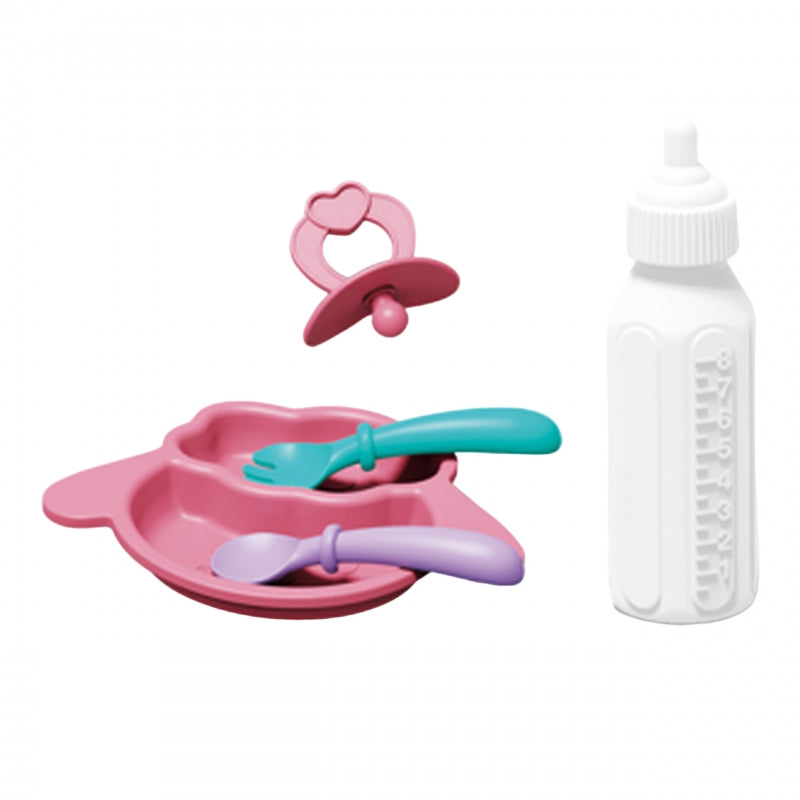 WOOPIE ROYAL Eerste Pop Baby met Wieg - Verzorgingspop, Voedingsset en meer