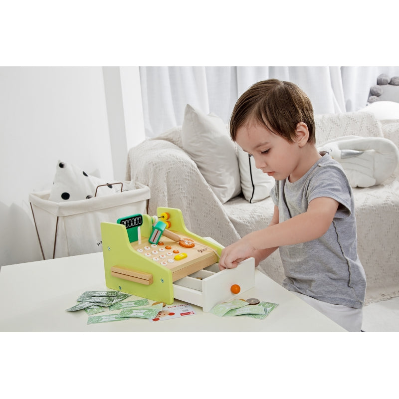 CLASSIC WORLD Houten Speelgoed Kassa voor Kinderen
