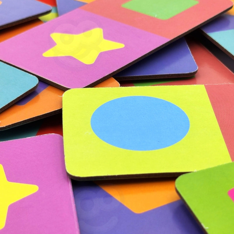 WOOPIE Dominospelset Transport Dieren Schuifpuzzels voor kinderen