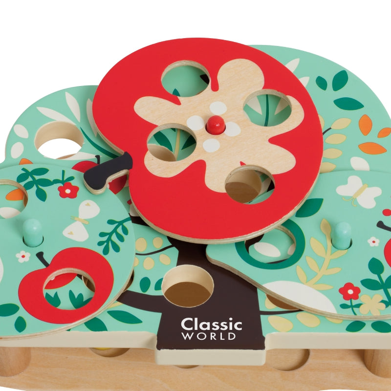 CLASSIC WORLD Magnetisch Behendigheidsspel Vang het Beestje 16 stuks