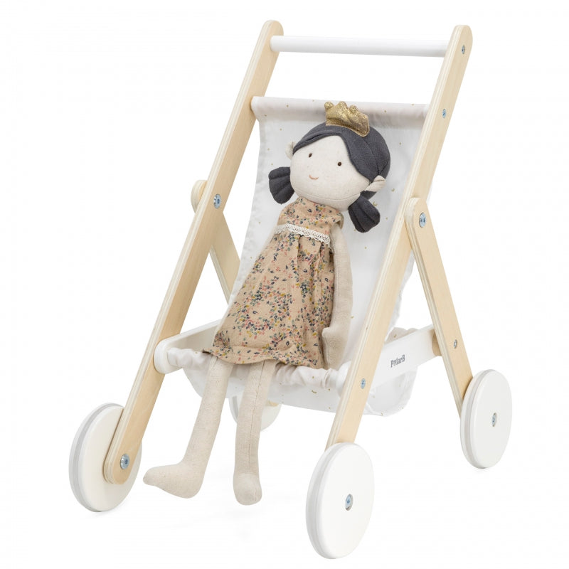 VIGA houten poppenwagen