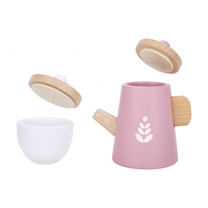 TOOKY TOY Houten Speelgoed Theeset