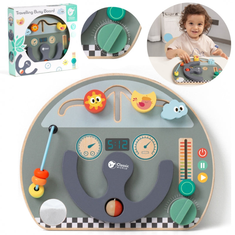 CLASSIC WORLD 6-in-1 Multifunctioneel Reis speelbord