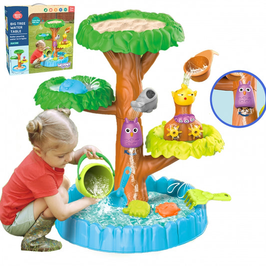 WOOPIE 2-in-1 Zand- en Watertafel - Zandbak- In vorm van Boom