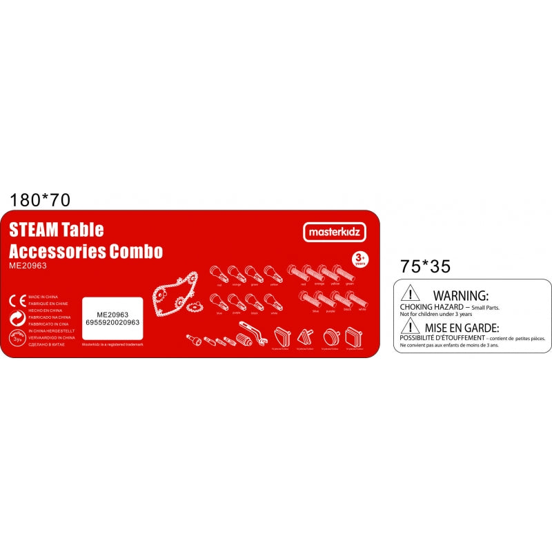 MASTERKIDZ Accessoireset Mix voor speelbord - 352 stuks