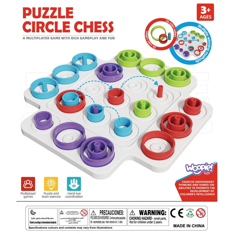 WOOPIE Boter, Kaas en Eieren spel 36 stuks, Hersentraining