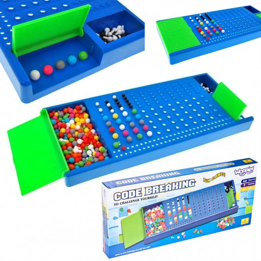 WOOPIE Kraak de code spel - Bordspel - Logisch Spel - Code Kraker - Blauw