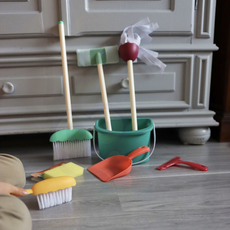 WOOPIE Speelgoed Schoonmaakset, Opruimset voor Kinderen 12 stuks