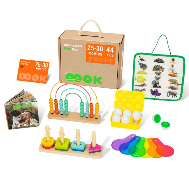 TOOKY TOY Speelgoed Box voor 25-30 Maanden - XXL