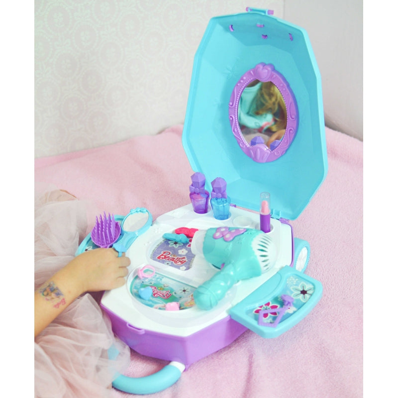 WOOPIE 2-in-1 Speelgoed Schoonheidssalon in een Koffer