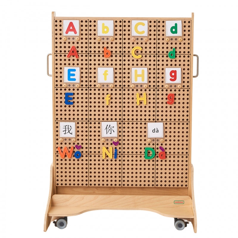 MASTERKIDZ Alfabetletterset voor STEM-wandpanelen - 122 stuks
