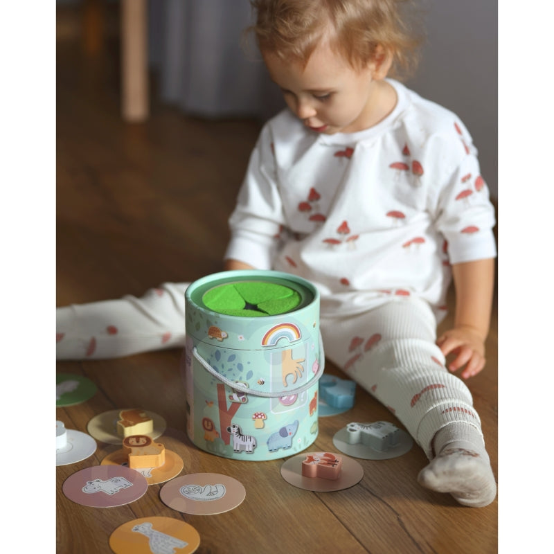 WOOPIE GREEN Mysterieus grabbelton voor kinderen – Voel en puzzel