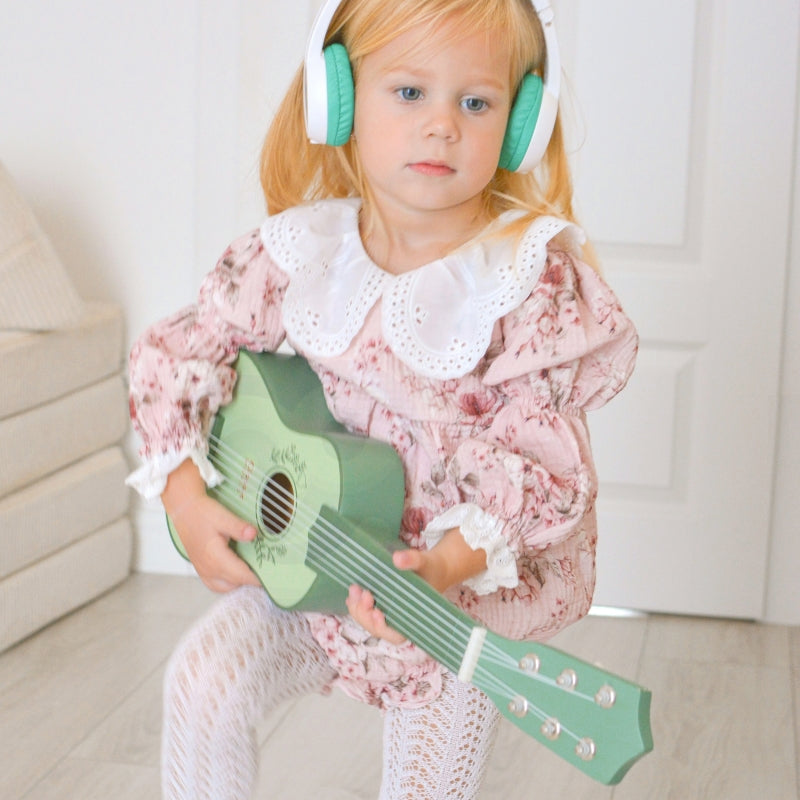 CLASSIC WORLD Houten Gitaar voor Kinderen vanaf 3 jaar - Groen