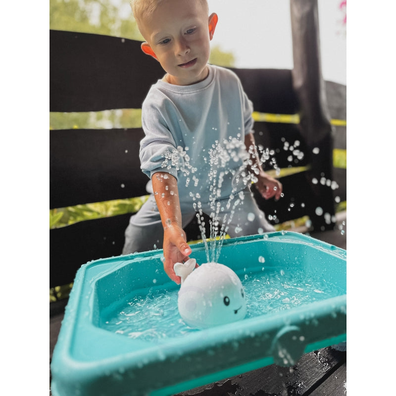 WOOPIE BABY Bad Speelgoed Walvis Spuitende Water Fontein LED