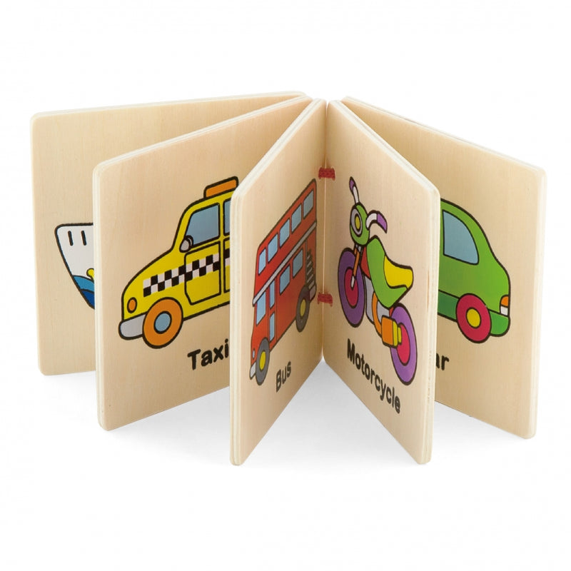 VIGA Mijn Eerste Houten Boekje 1 stuk (Engelstalig)