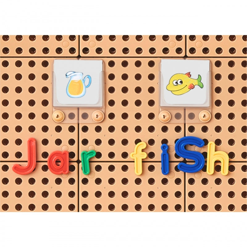 MASTERKIDZ Alfabetletterset voor STEM-wandpanelen - 122 stuks