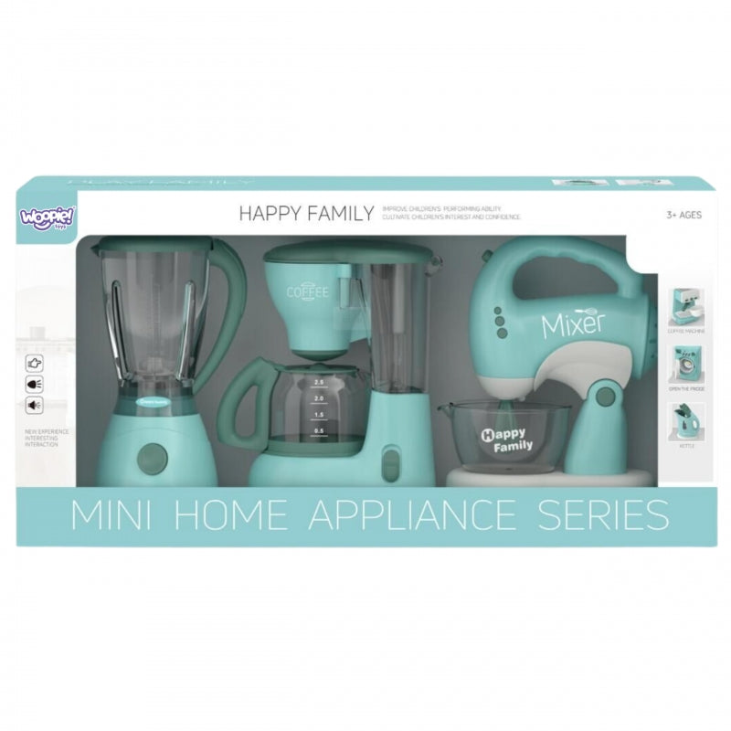 WOOPIE 3-in-1 Huishoudset voor Kinderen: Mixer, Blender en Keukenmachine