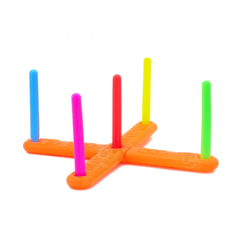 WOOPIE Hoepelspel, Tikkertje en Cornhole Zakwerpen 3 in 1 spel
