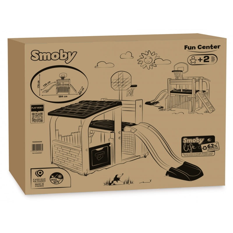 Smoby Buitenspeel Contructie - Fun Center
