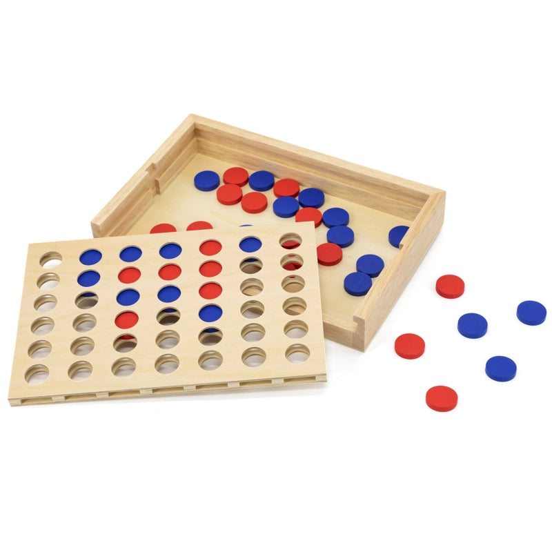 VIGA 4 op een Rij Puzzelspel